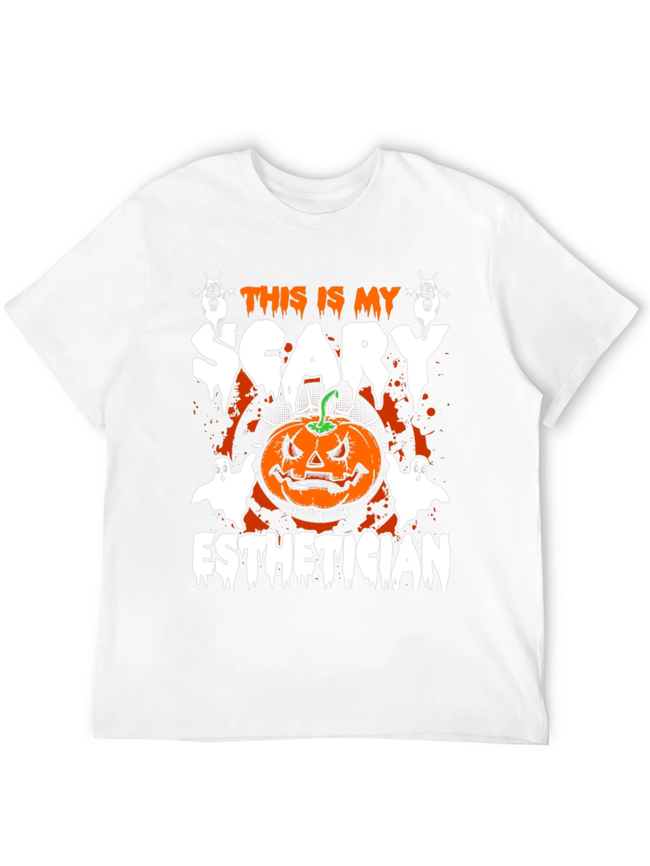 Scary Esthetician Halloween T-Shirt