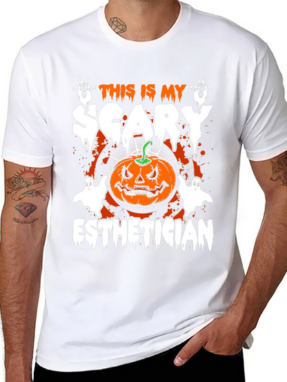 Scary Esthetician Halloween T-Shirt