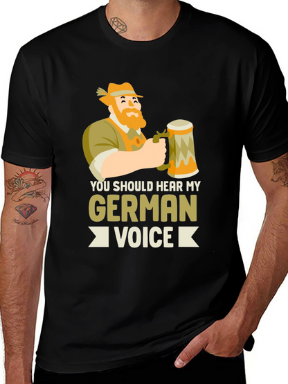 German Voice Black Graphic Tee