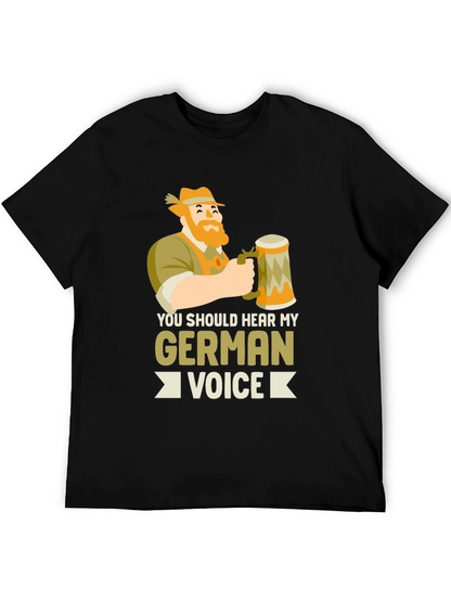 German Voice Black Graphic Tee