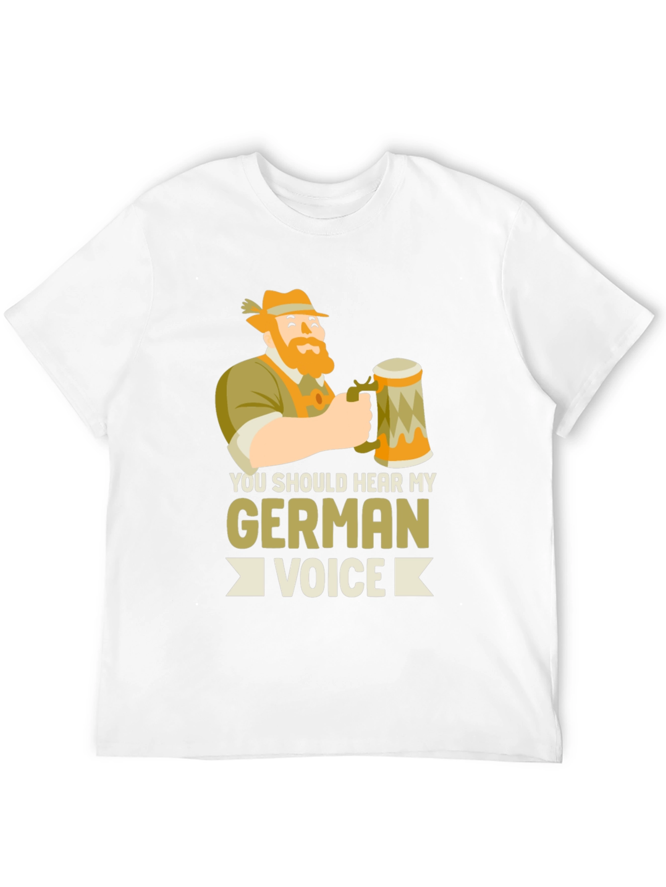 German Voice Black Graphic Tee
