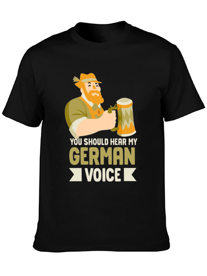 German Voice Black Graphic Tee