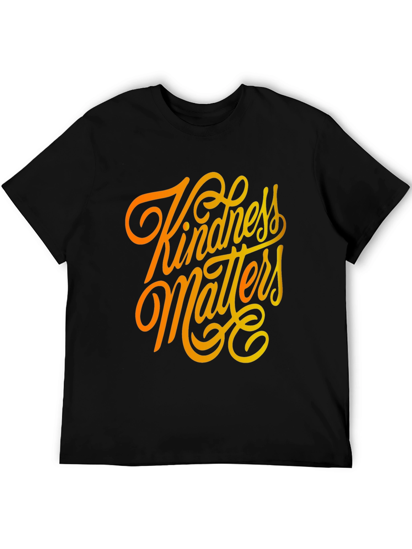 Kindness Matters Graphic Tee - Black T-Shirt