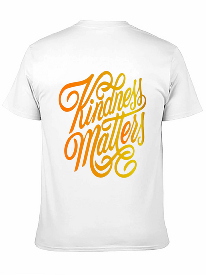 Kindness Matters Graphic Tee - Black T-Shirt