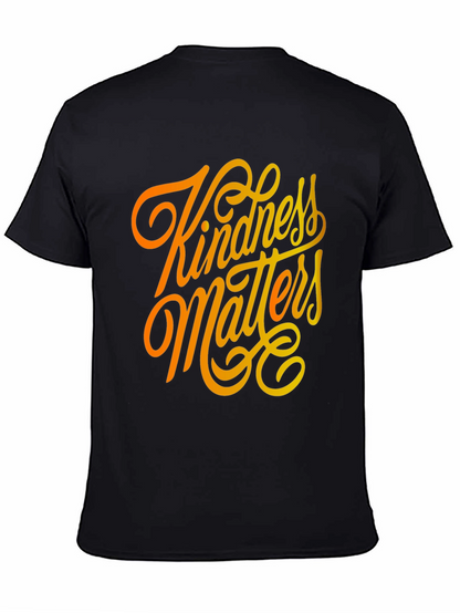 Kindness Matters Graphic Tee - Black T-Shirt