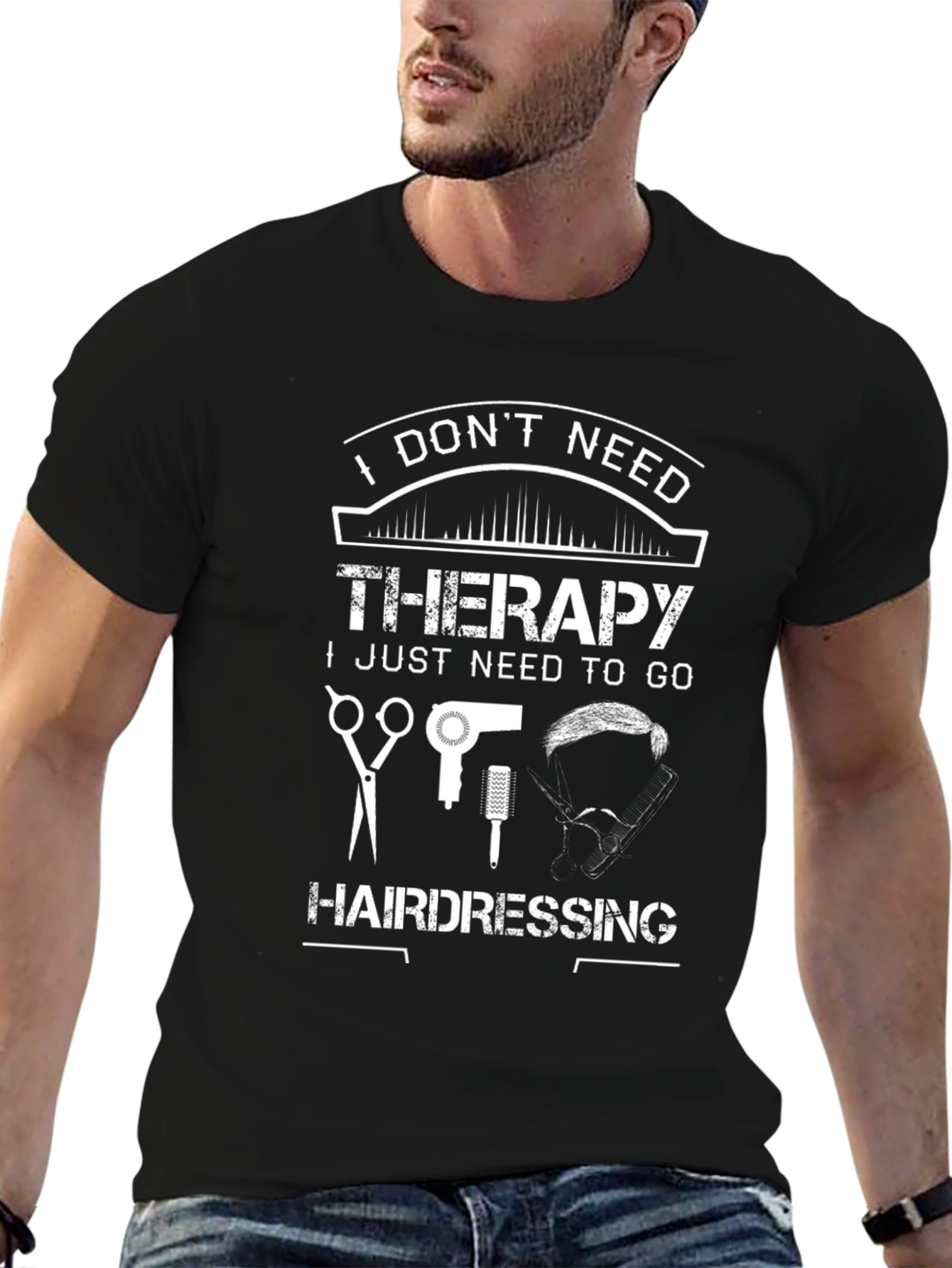 Hairdressing Therapy T-Shirt - Unisex