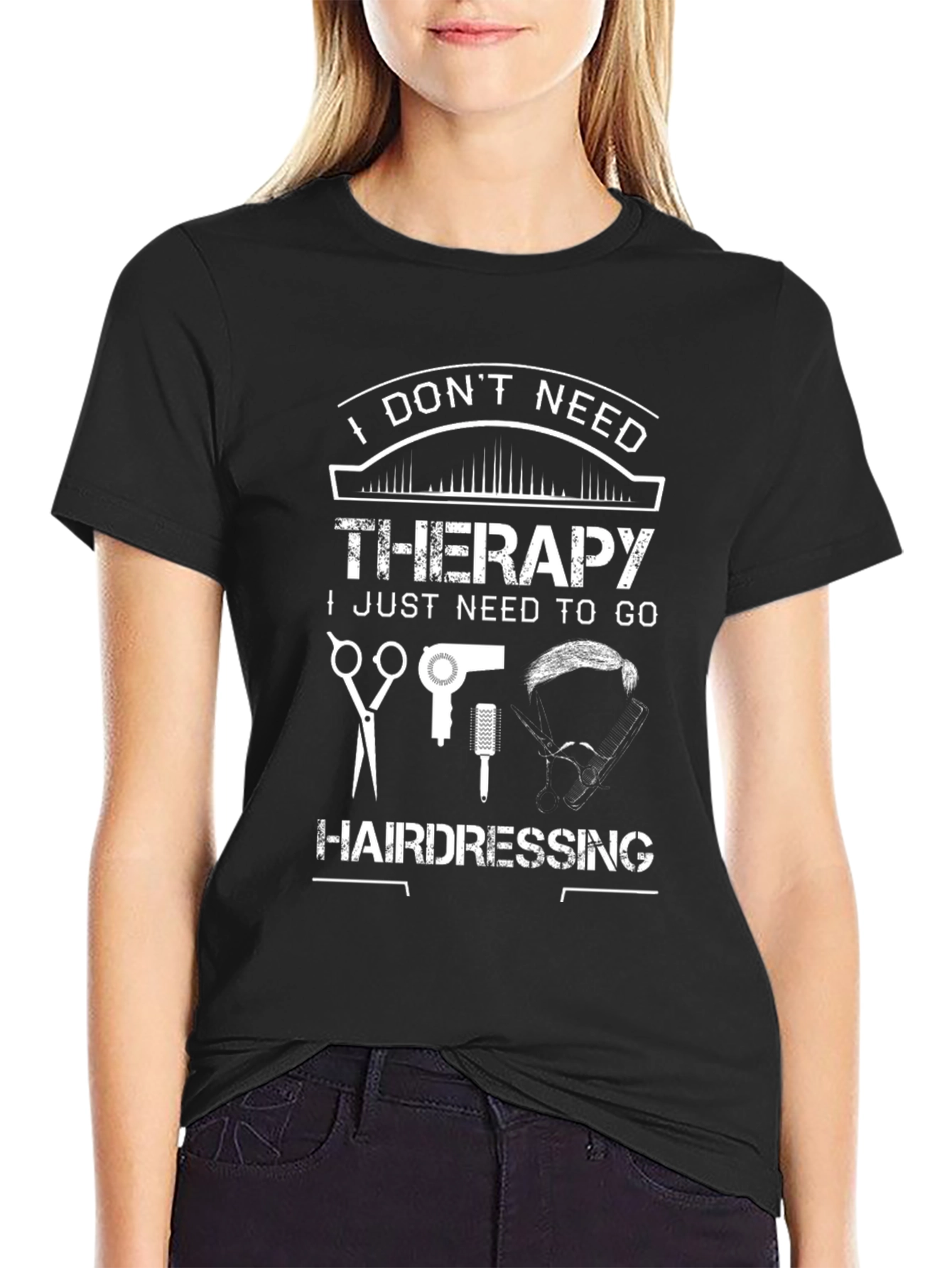 Hairdressing Therapy T-Shirt - Unisex