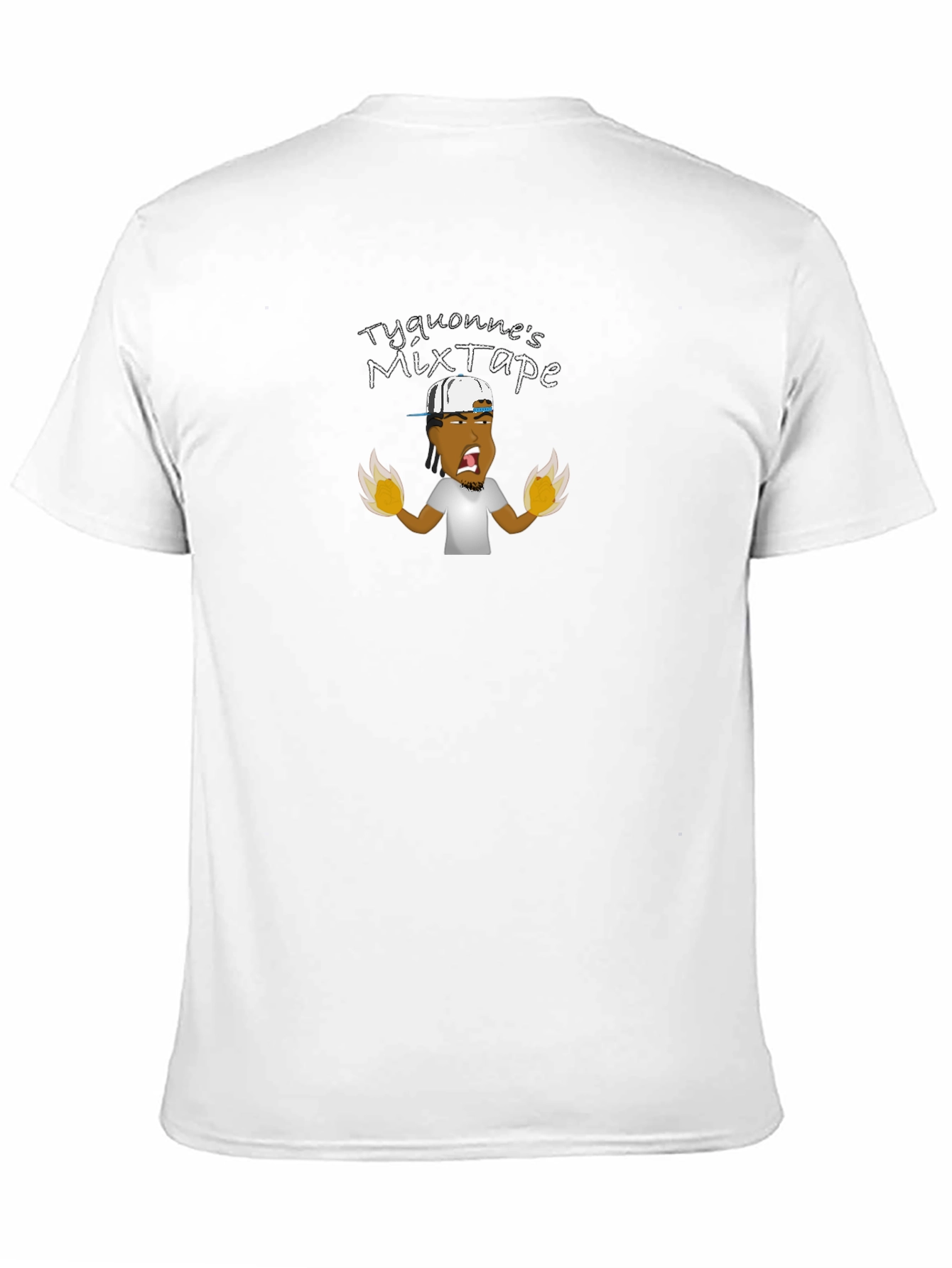 Tyquonnes Mixtape Black Graphic T-Shirt