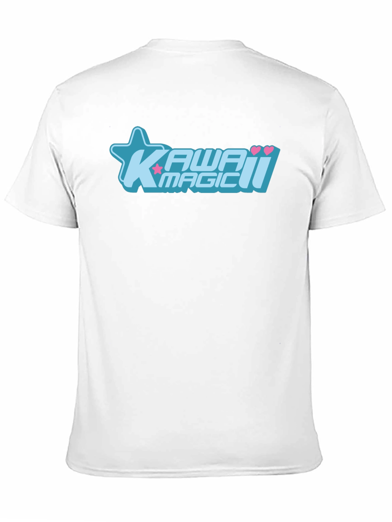 Kawaii Magic Graphic T-Shirt - Black Cotton Tee