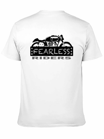 Fearless Riders Black Graphic Tee