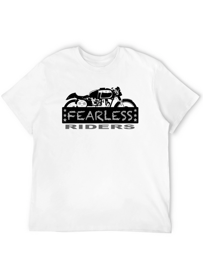 Fearless Riders Black Graphic Tee
