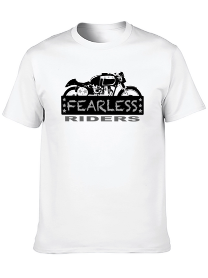 Fearless Riders Black Graphic Tee