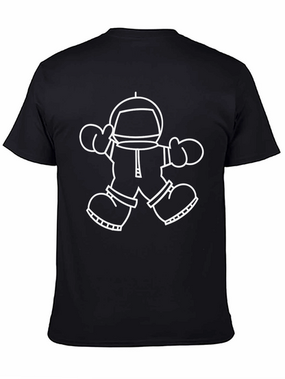 Astronaut Graphic Black T-Shirt