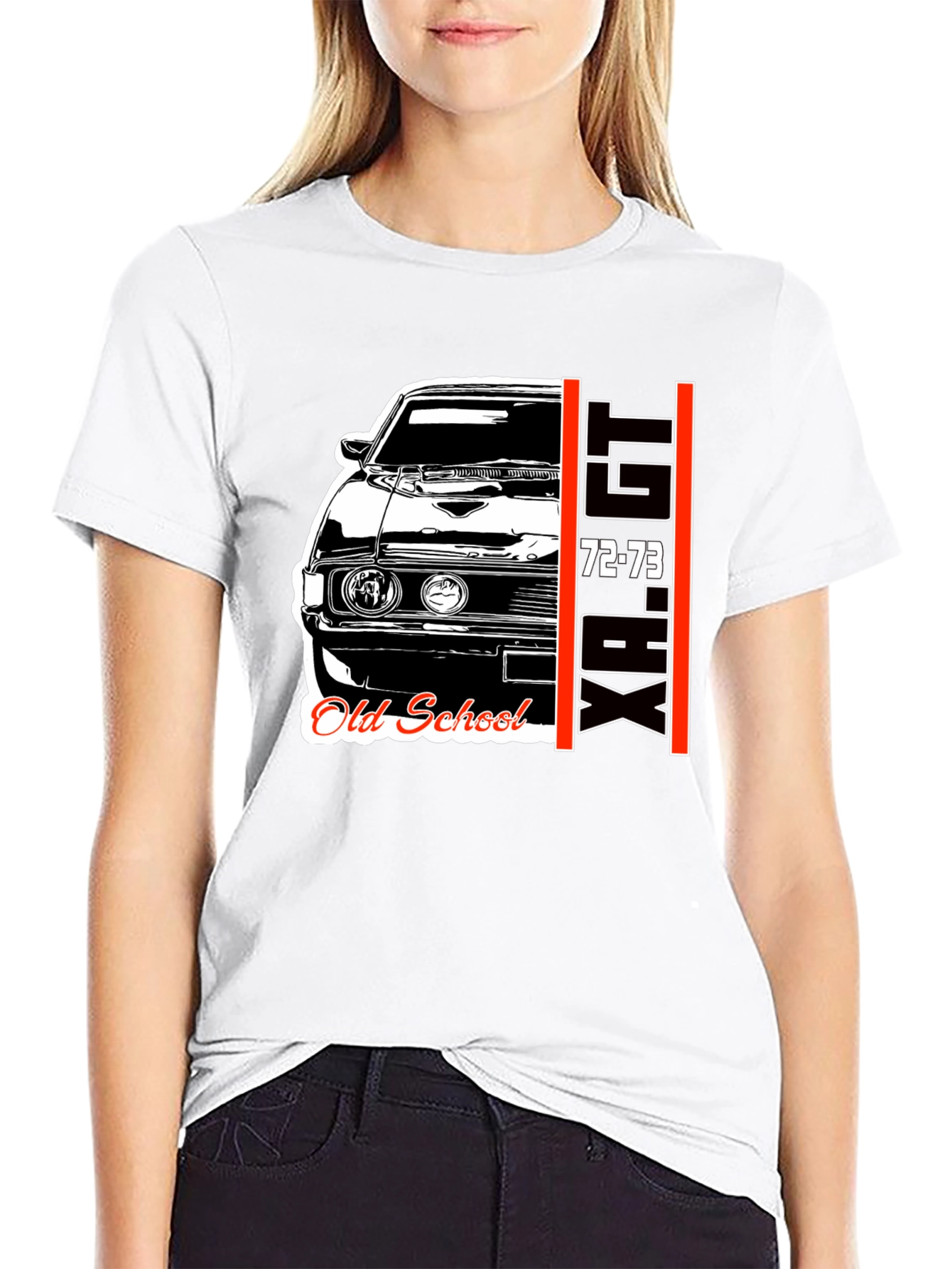 XA GT 72-73 Old School Car Graphic T-Shirt