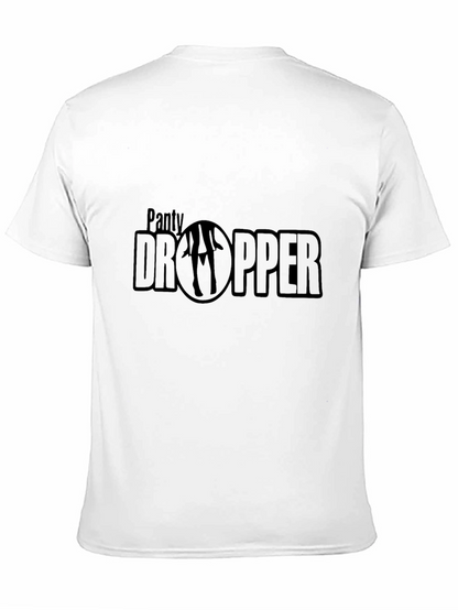Panty Dropper Graphic Tee - Black Cotton T-Shirt