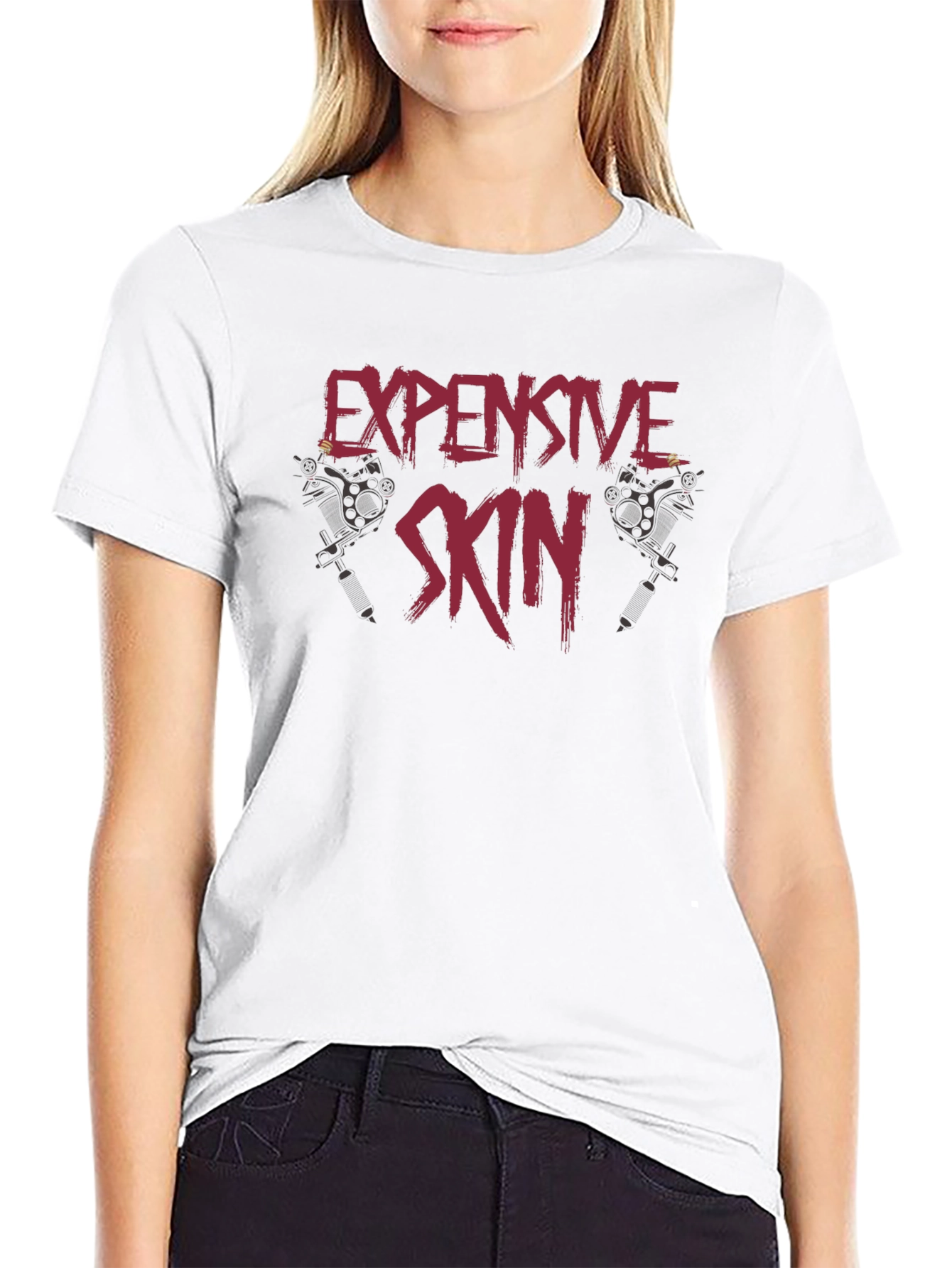 Expensive Skin Black Graphic Tee
