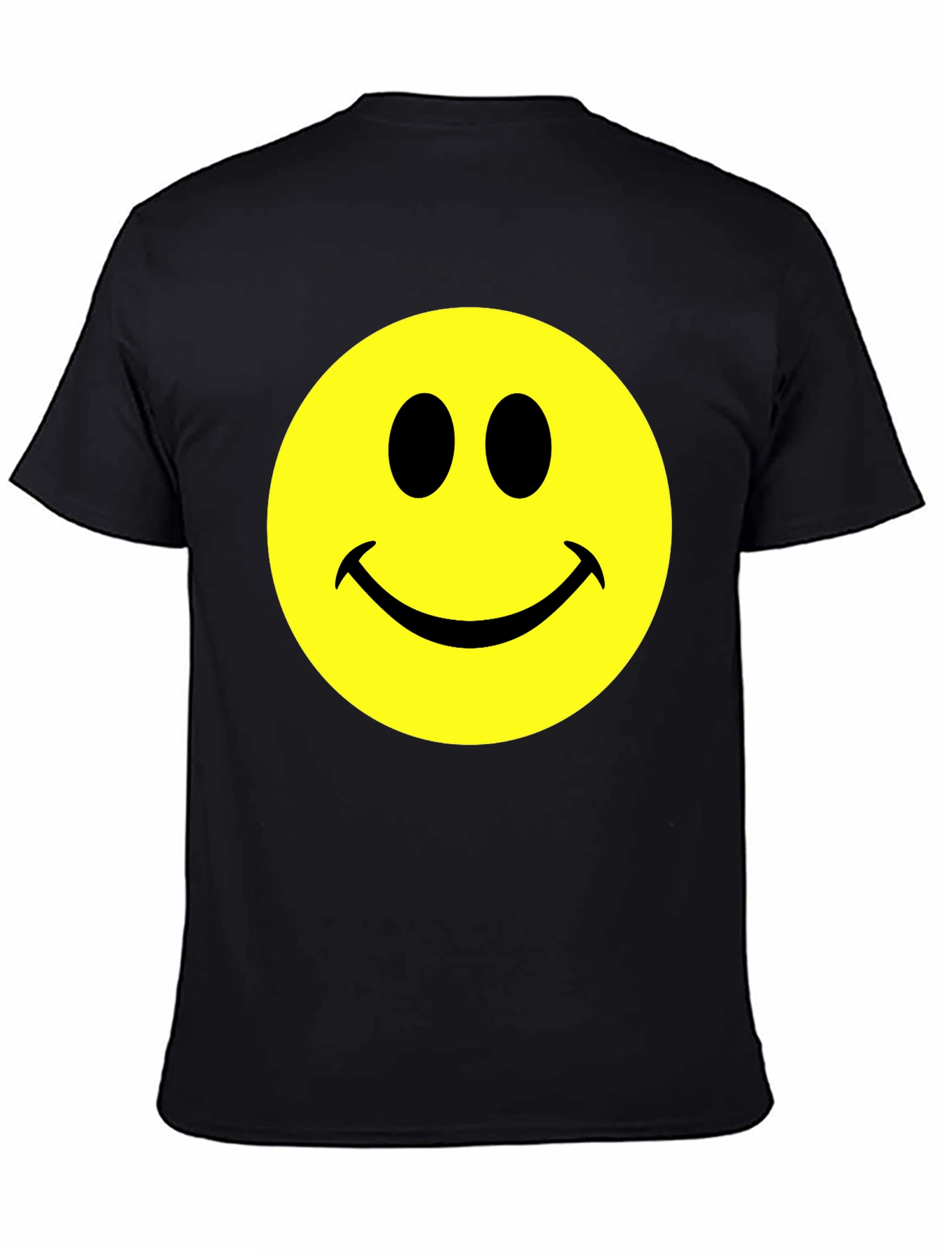 Smiley Face Graphic T-Shirt - Classic Comfort Tee