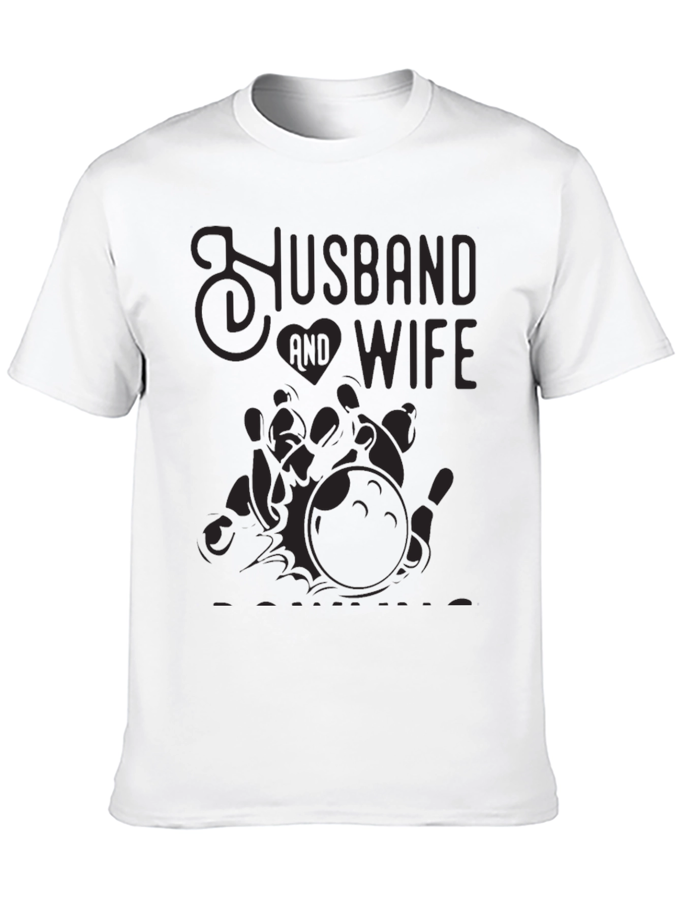 Husband & Wife Bowling T-Shirt