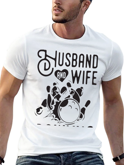 Husband & Wife Bowling T-Shirt