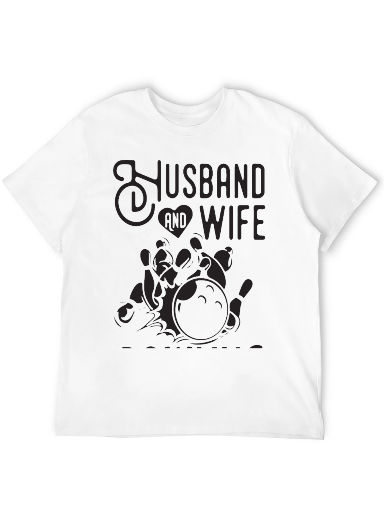 Husband & Wife Bowling T-Shirt