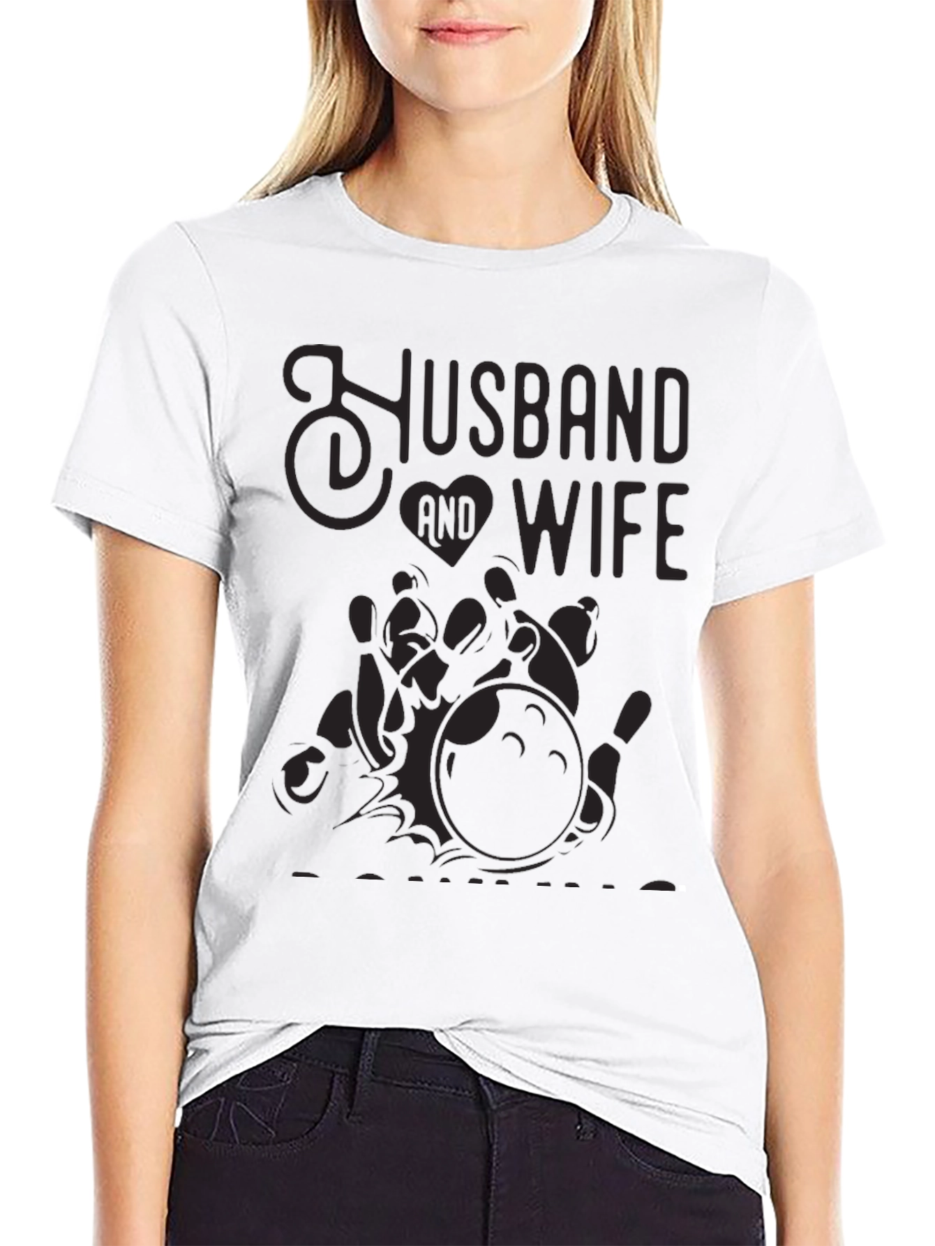 Husband & Wife Bowling T-Shirt