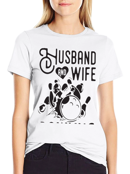 Husband & Wife Bowling T-Shirt