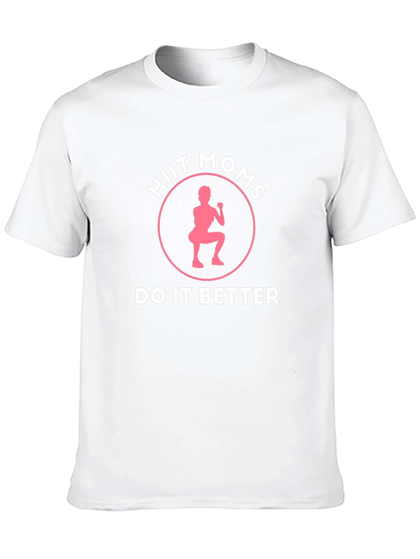 HIIT Moms Black Graphic T-Shirt