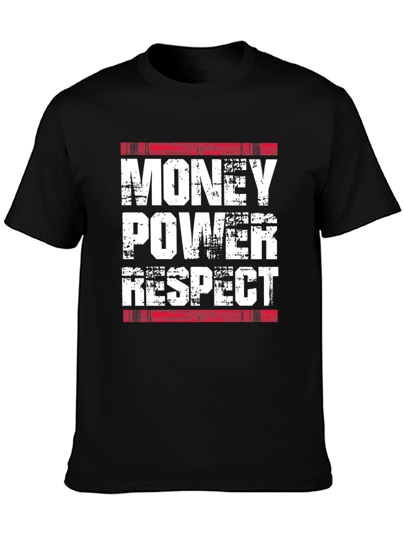 Money Power Respect T-Shirt - Black