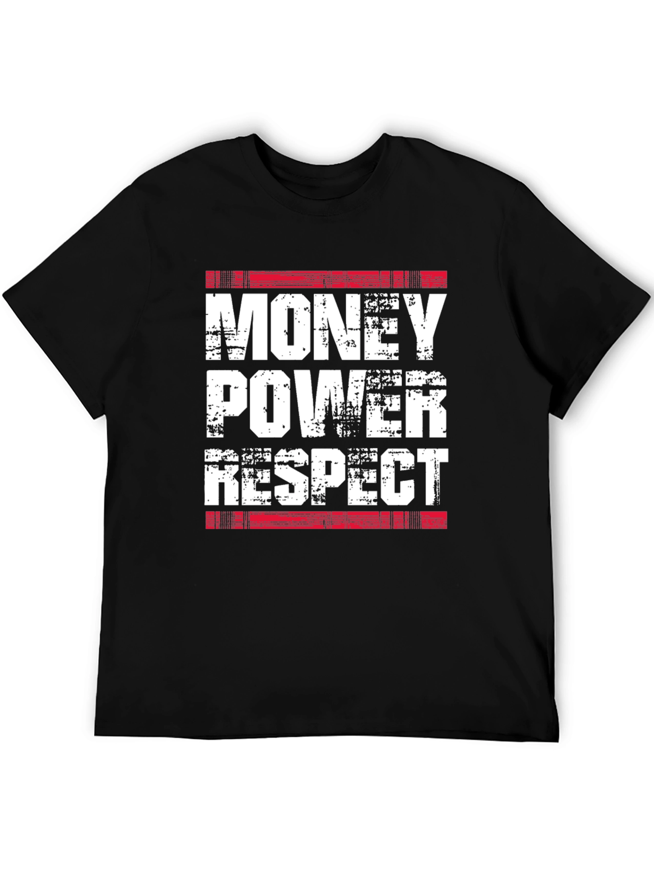 Money Power Respect T-Shirt - Black