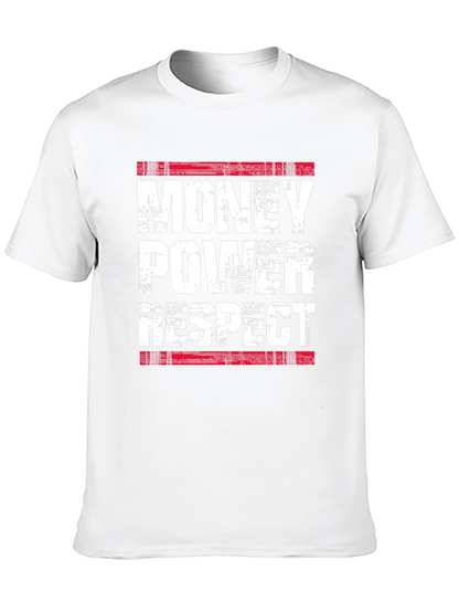Money Power Respect T-Shirt - Black