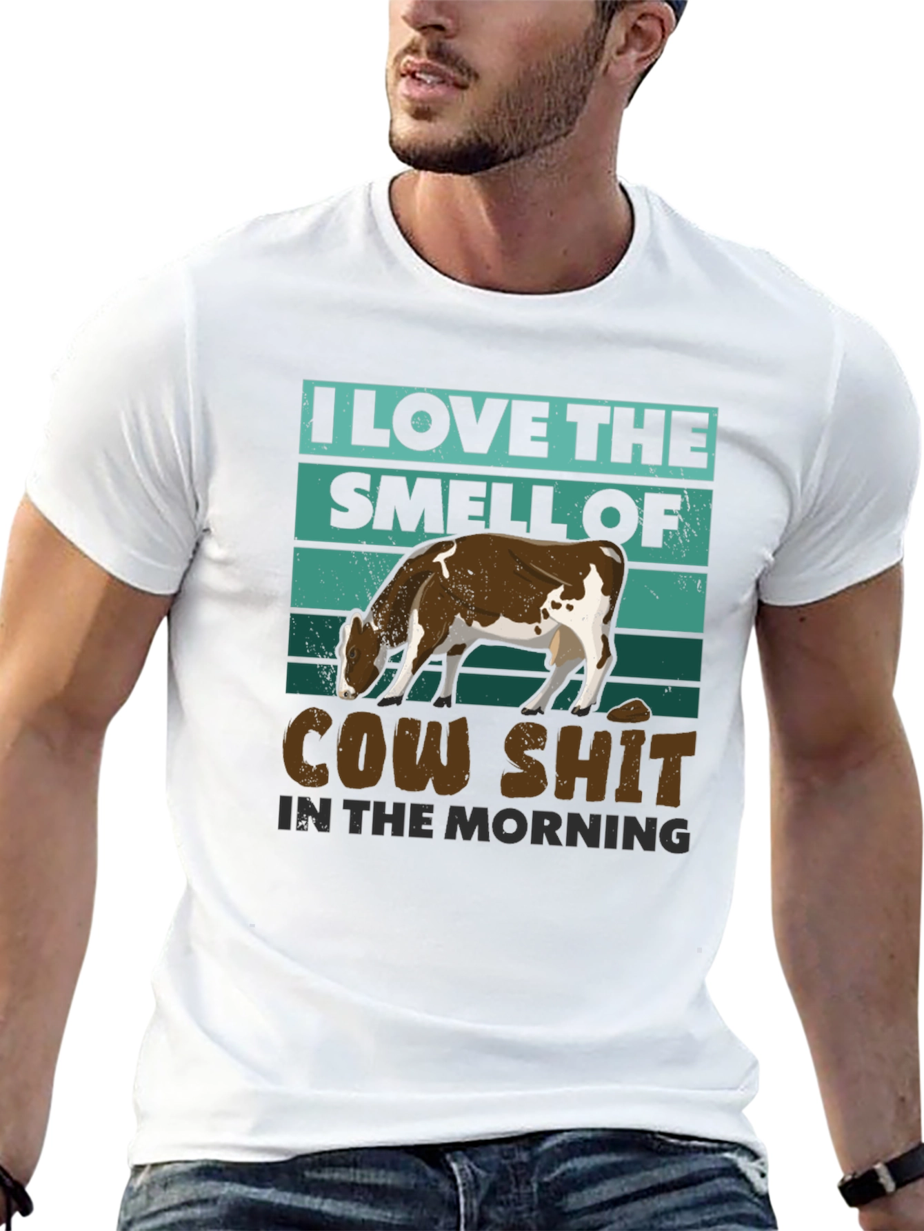 Cow Shit Morning T-Shirt: Funny Farm Humor