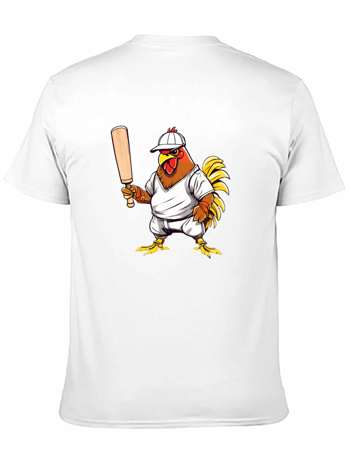 Baseball Chicken Graphic Tee
