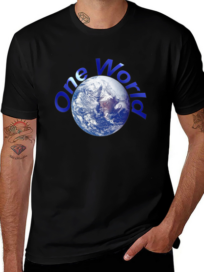One World Graphic T-Shirt