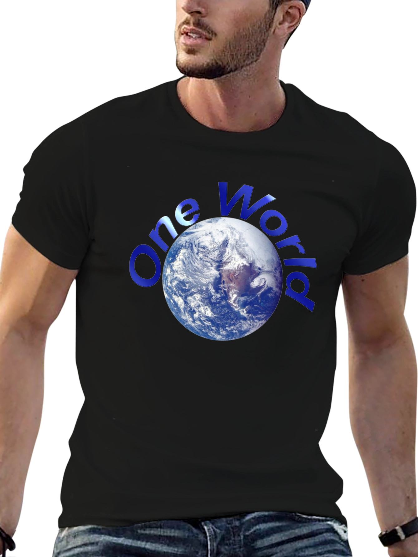 One World Graphic T-Shirt