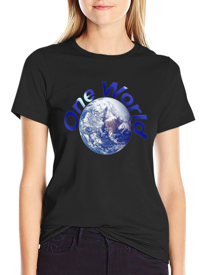 One World Graphic T-Shirt