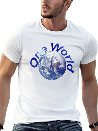 One World Graphic T-Shirt