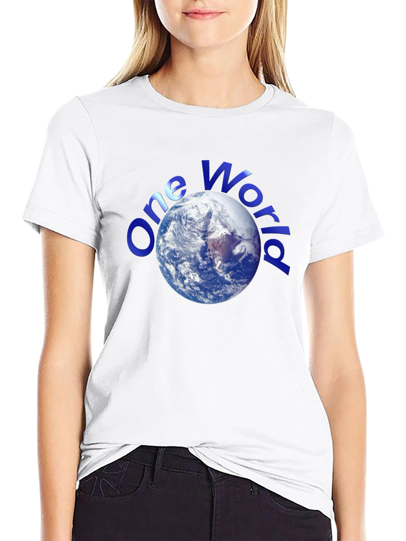 One World Graphic T-Shirt