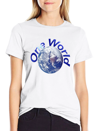 One World Graphic T-Shirt