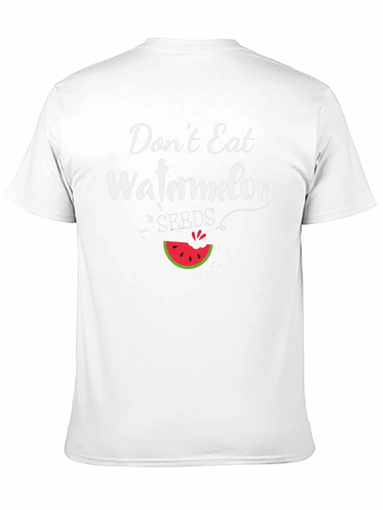 Funny Watermelon Seeds Graphic T-Shirt