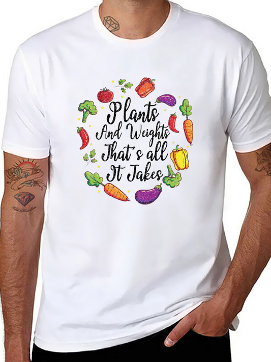 Plants and Weights T-Shirt