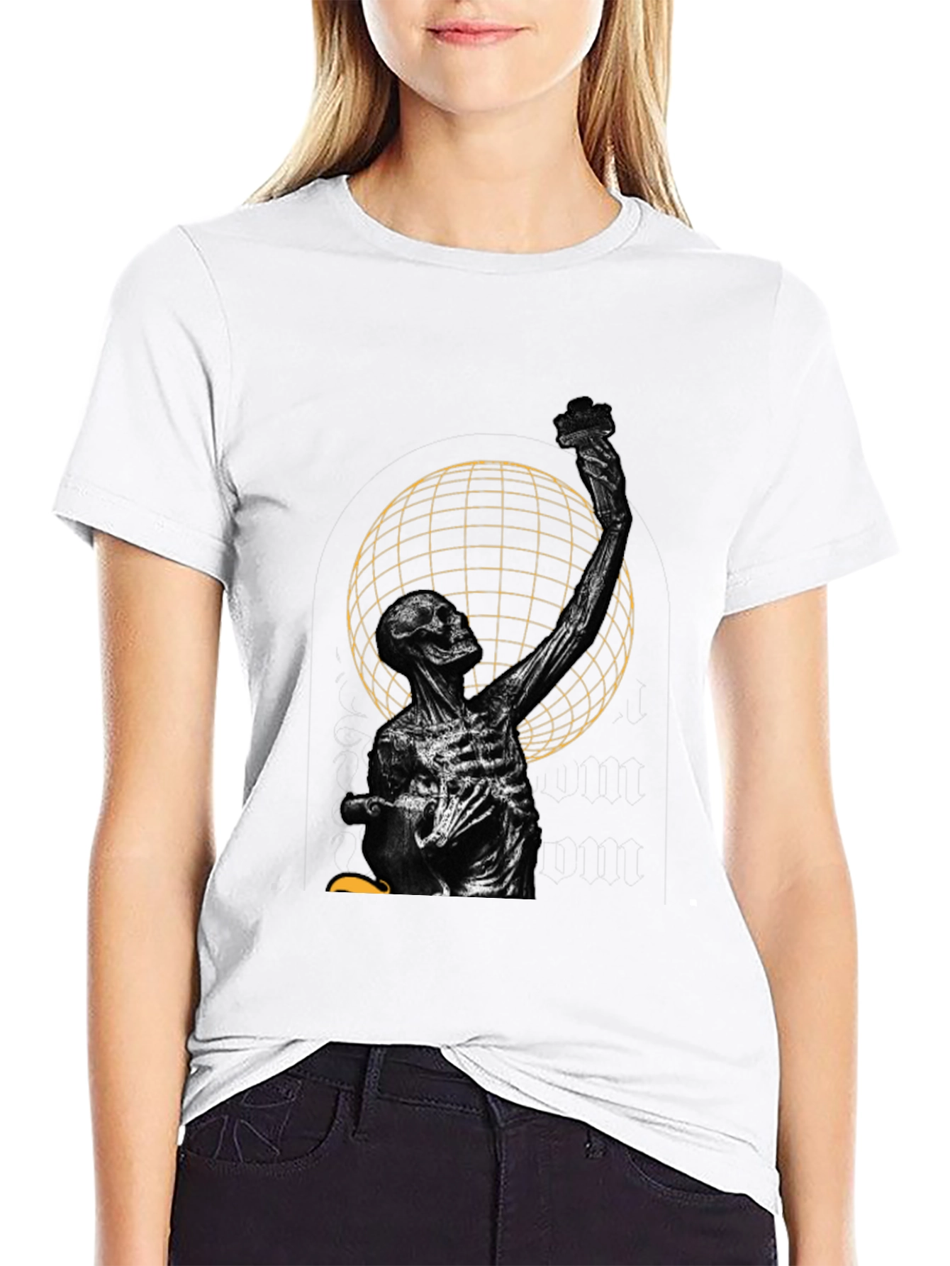 Skeleton Graphic Tee - Stylish Menswear