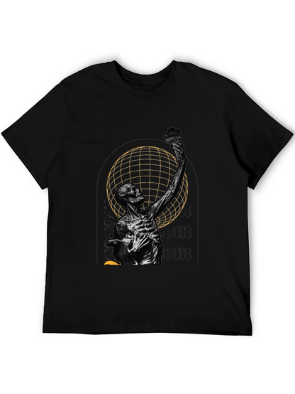 Skeleton Graphic Tee - Stylish Menswear