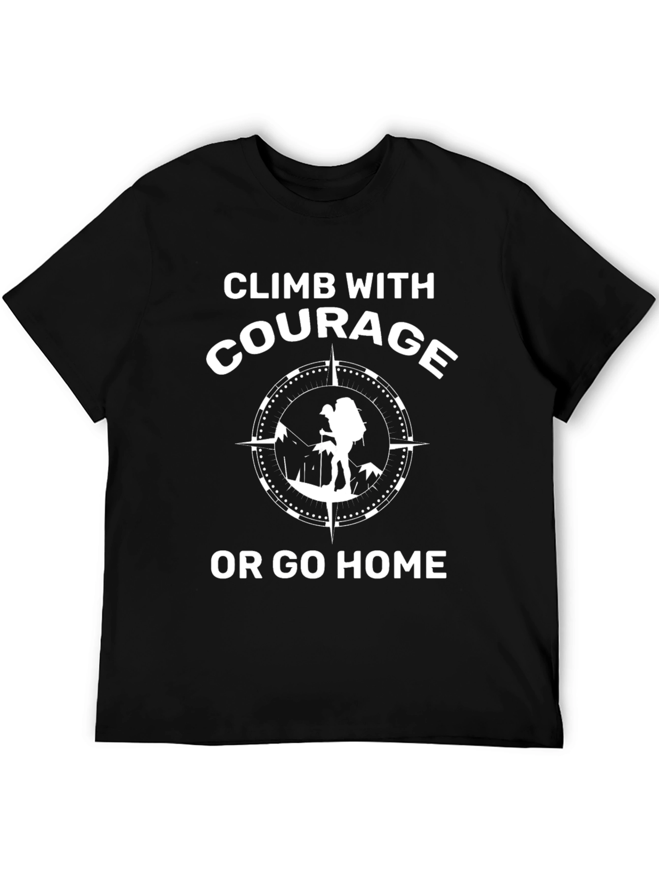 Climb With Courage Graphic Tee - Adventure Awaits!