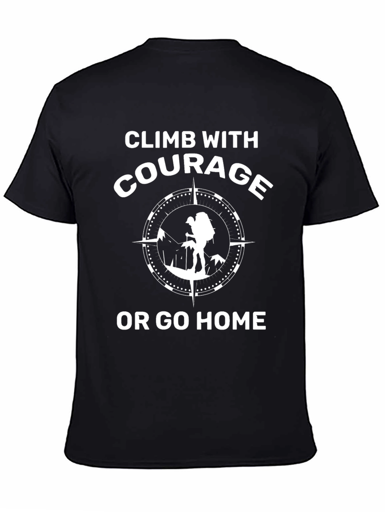 Climb With Courage Graphic Tee - Adventure Awaits!