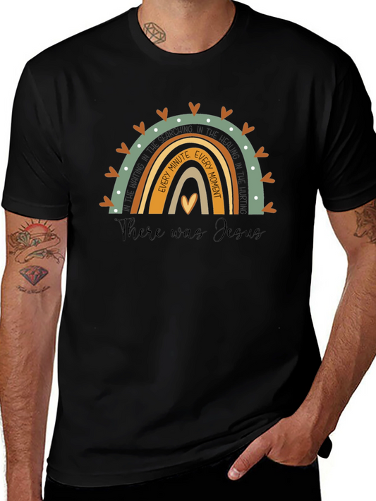 There Was Jesus Graphic Tee Christian T-Shirt