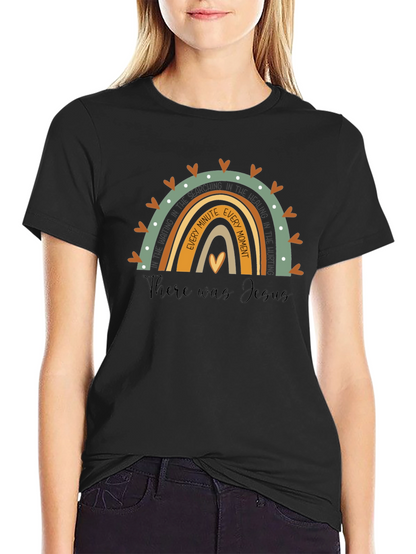 There Was Jesus Graphic Tee Christian T-Shirt