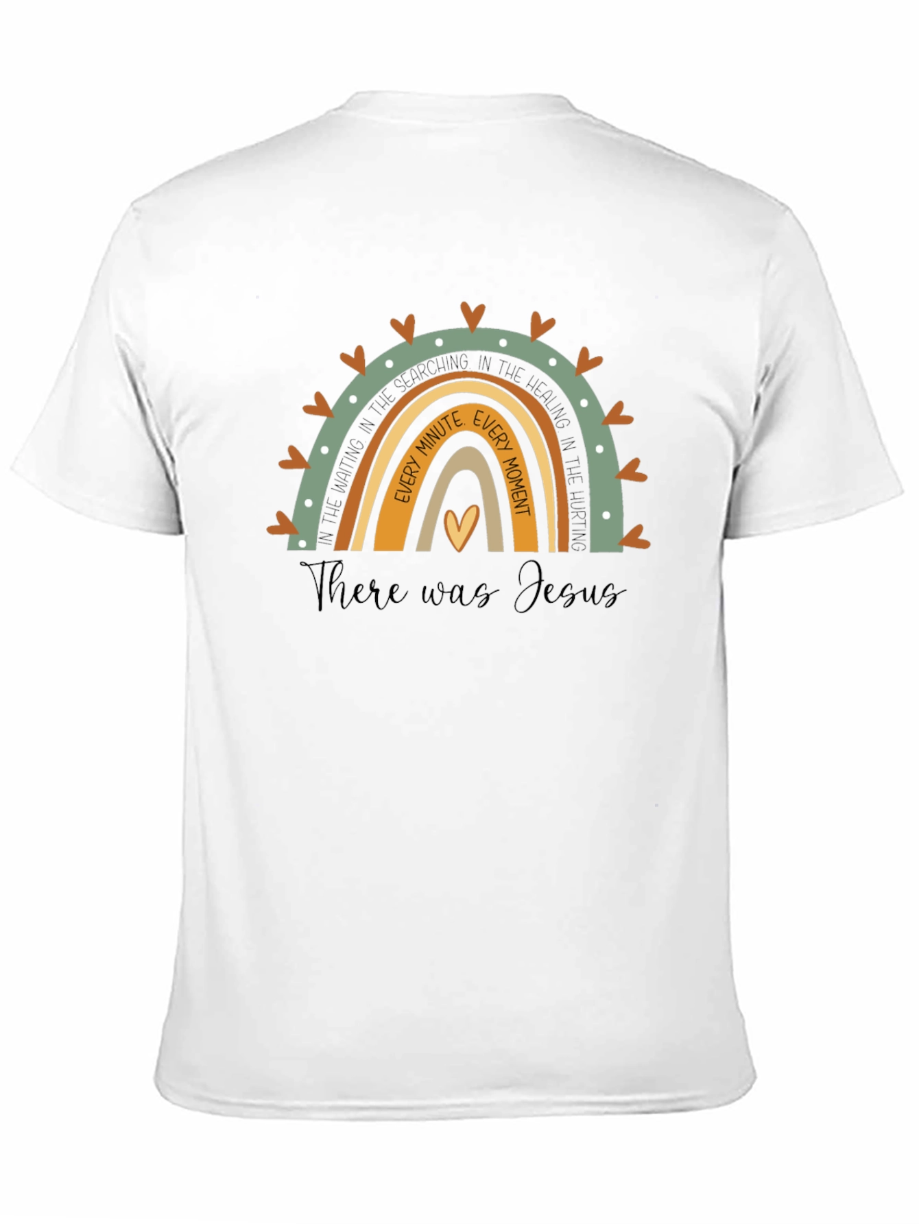 There Was Jesus Graphic Tee Christian T-Shirt