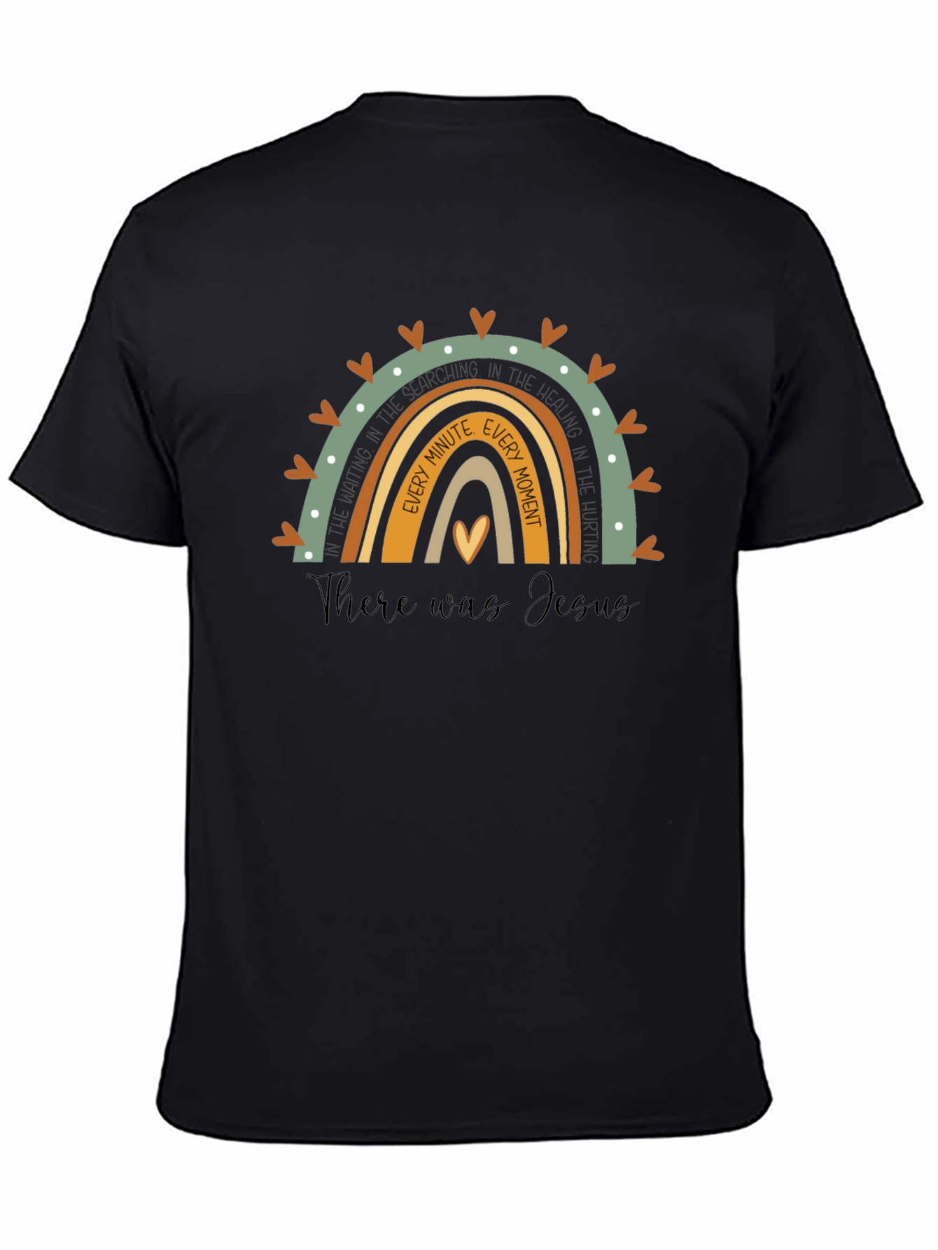 There Was Jesus Graphic Tee Christian T-Shirt