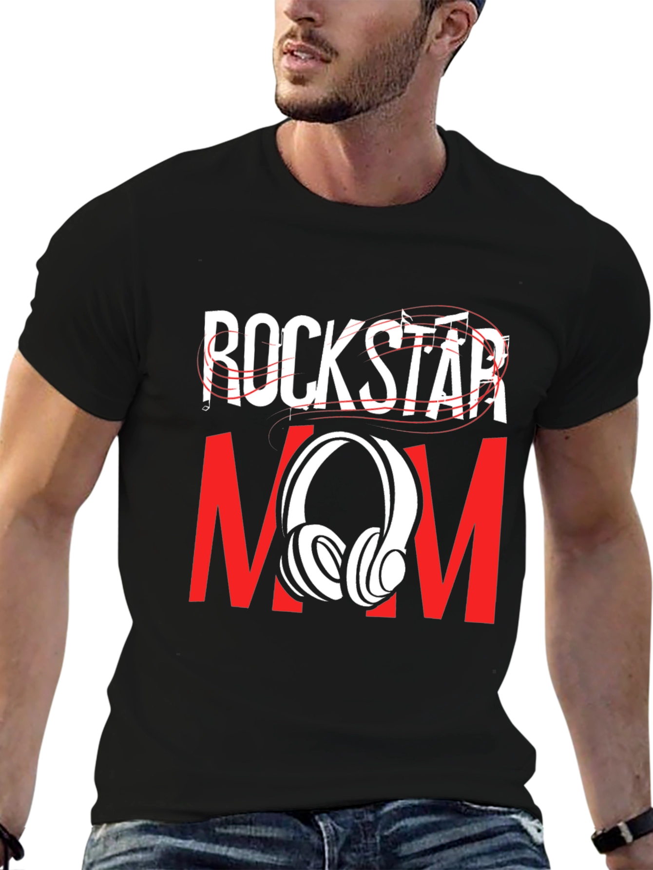 Rockstar Mom T-Shirt - Music Lover Tee