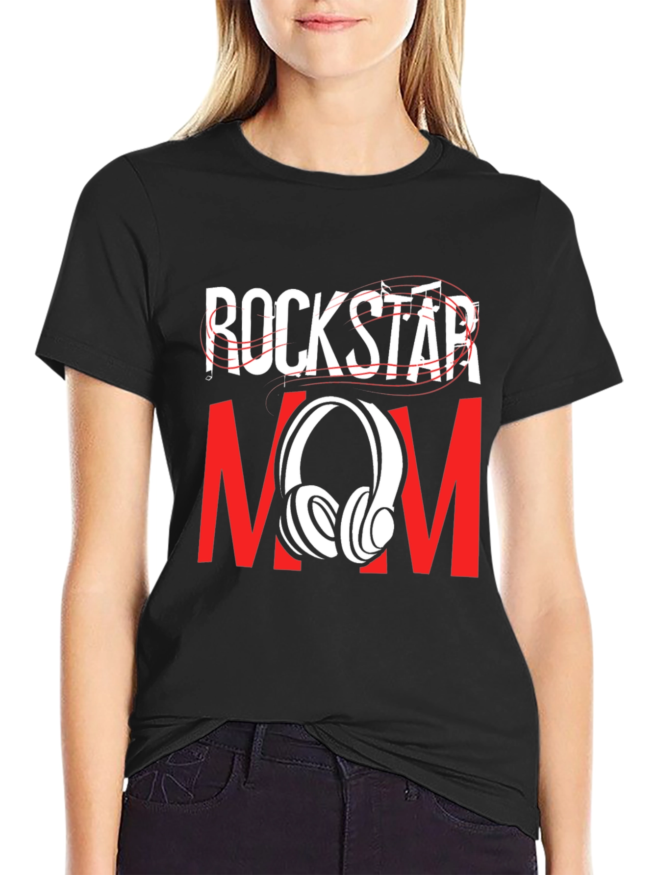 Rockstar Mom T-Shirt - Music Lover Tee
